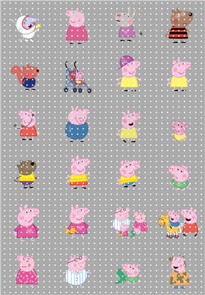 A5 kiss cut-  4395